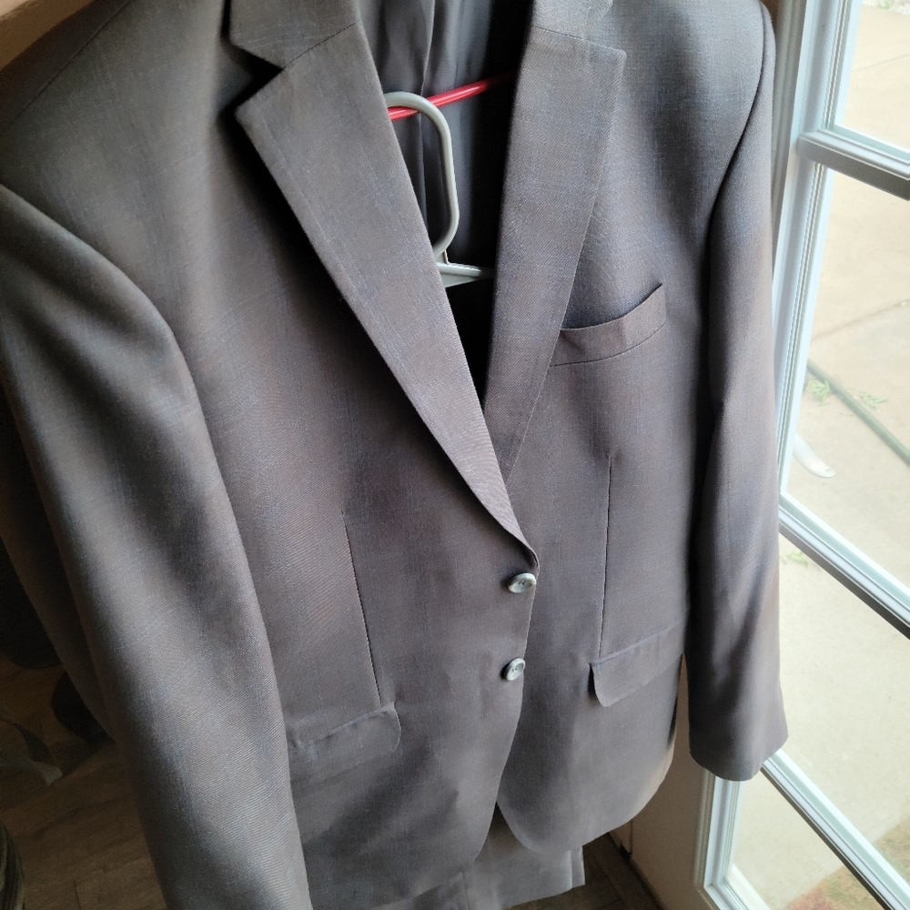 Gray with Colored Accents Suit